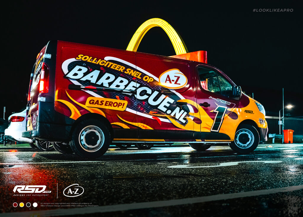 full wrap custom design AZ barbecue