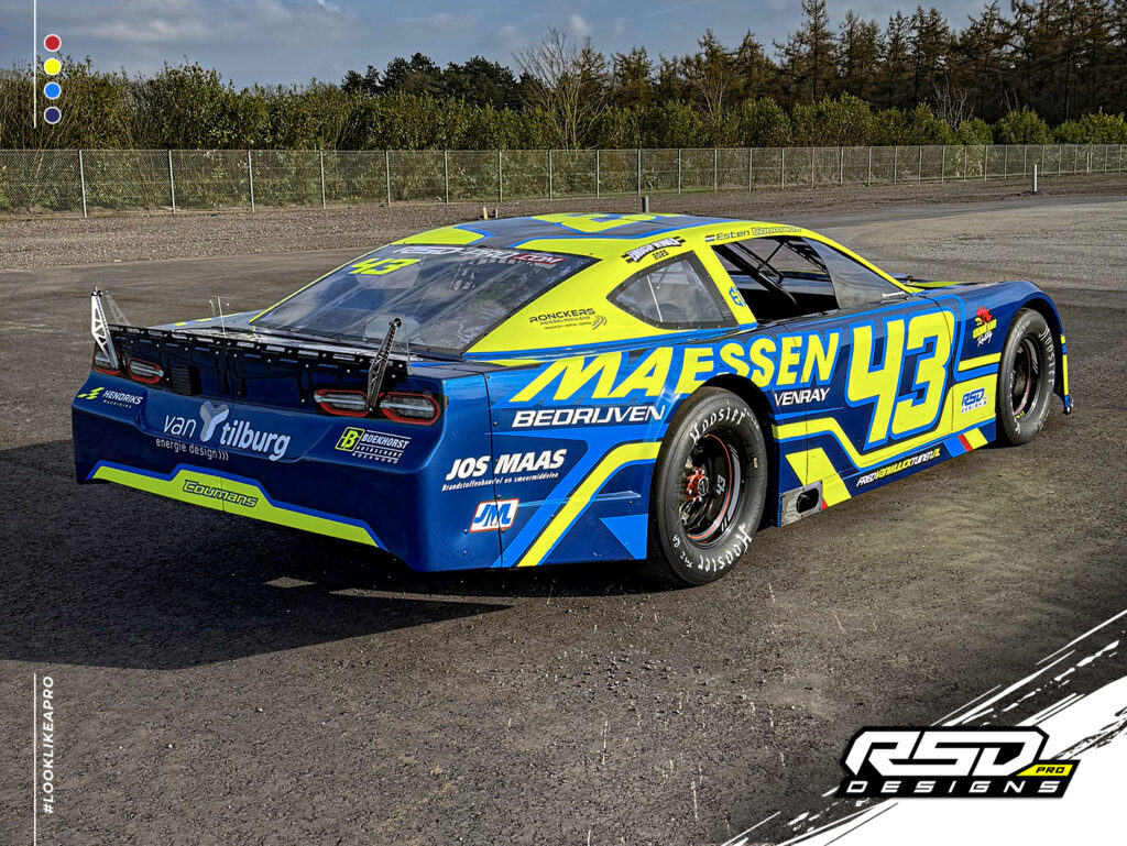 Esten Coumans nascar livery